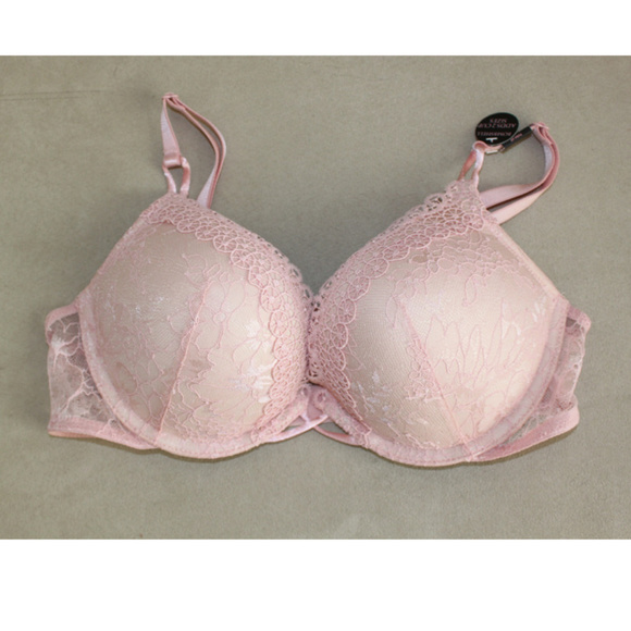 Victoria's Secret Other - Victoria's Secret Bombshell Pink Lace Push Up Bra